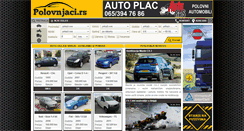 Desktop Screenshot of polovnjaci.rs